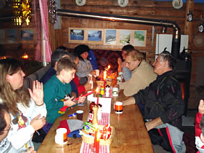 Schlittelplausch - Boxenstopp in der Glühweinbar